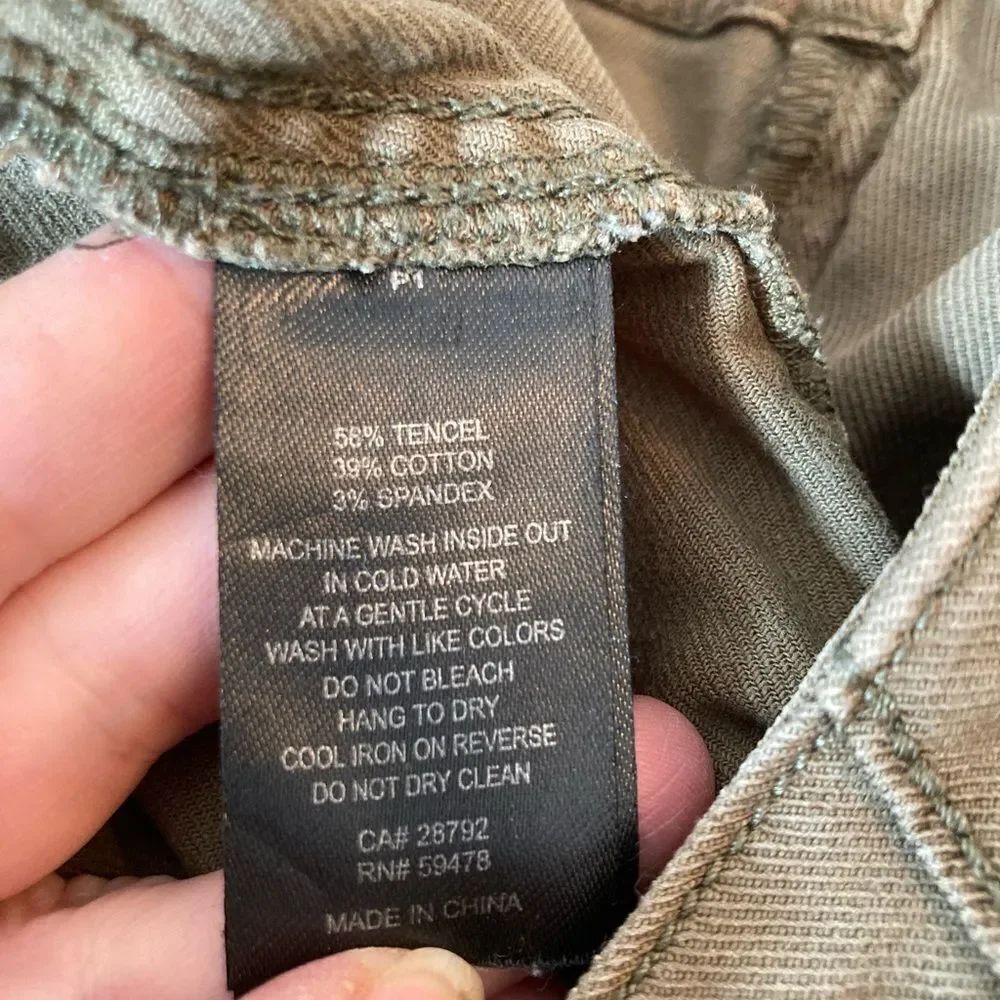 Nicole Miller Army Trouser Pants w/ jogger legs run big like 4-6 - Picture 10 of 10